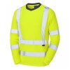 Leo Workwear Riverton Class 3 Hi-Vis Yellow Long-Sleeve T-Shirt Leo Workwear Riverton Class 3 Hi-Vis Yellow Long-Sleeve T-Shirt